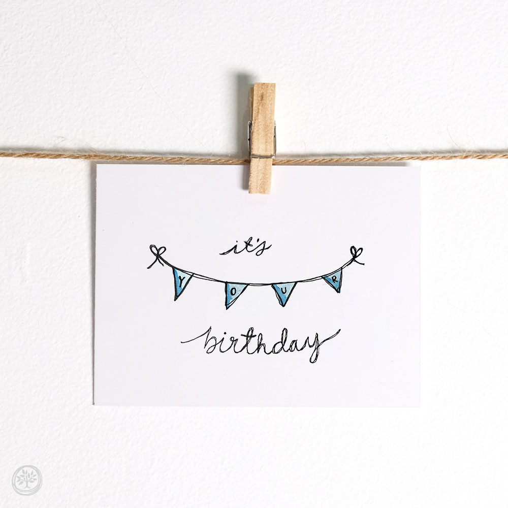 Birthday Candles Note Card Pack